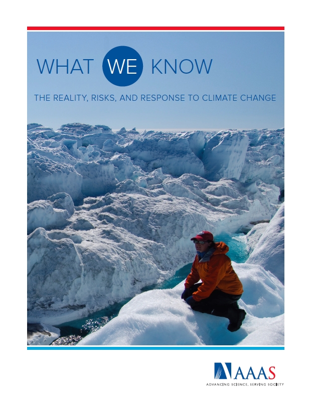Cover of the March 2014 AAAS report, What We Know