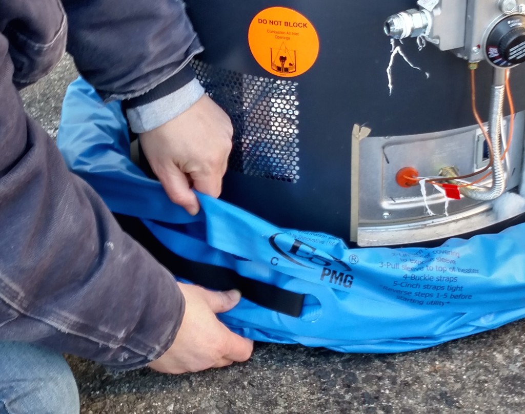 A novel product to protect water heaters and other equipment from flood